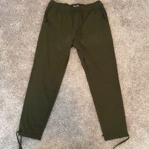 Coalatree EUC Trailhead Regular Fit Olive Pants, Medium